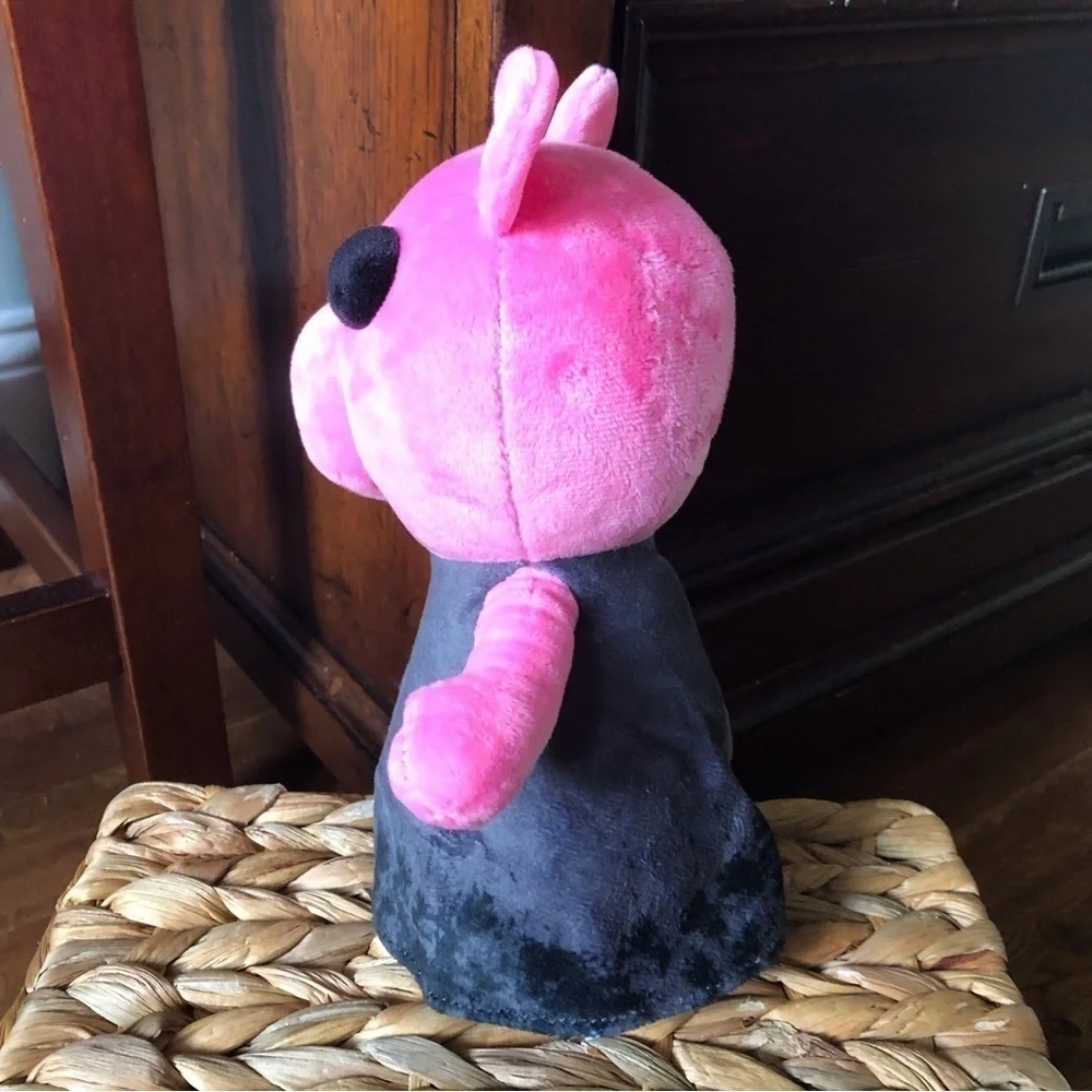 Piggy black and pink stuffed animals